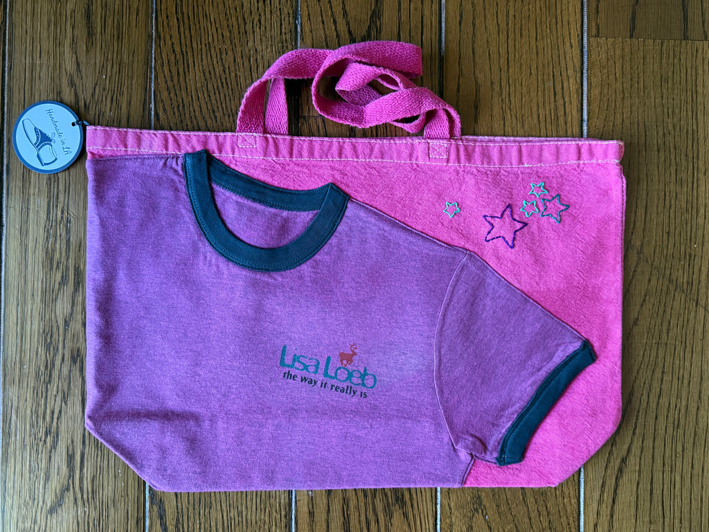 Pink Vintage Tee Tote Pre-Order