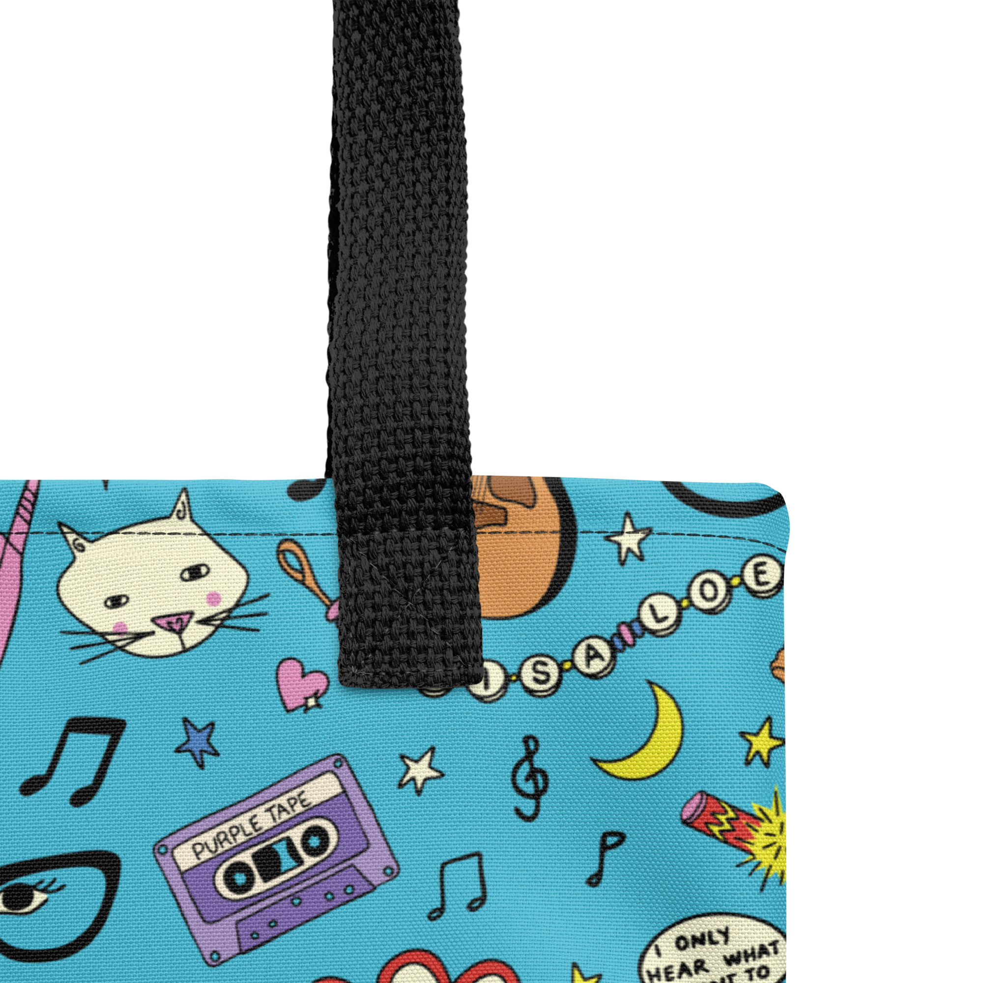 Lissa Loeb Doodle Print Tote