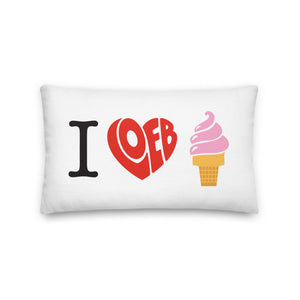 I Loeb Ice Cream Premium Pillow