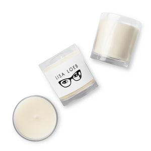 Lisa Loeb Glass Jar Soy Wax Candle