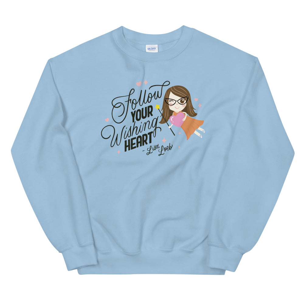 Wishing Heart Unisex Sweatshirt (Light)