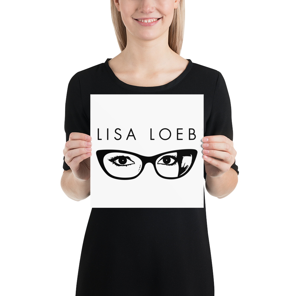 Lisa Loeb Glasses Poster