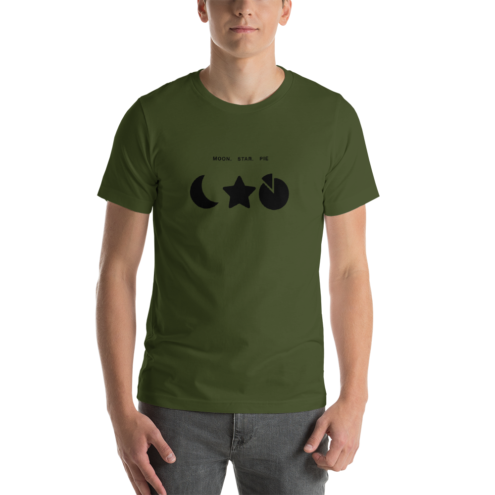 Moon Star Pie Unisex T-Shirt