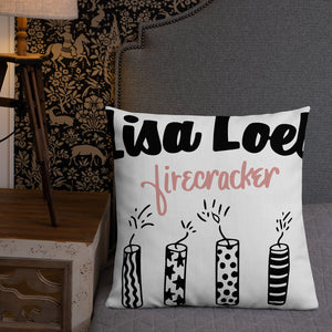 Firecracker Premium Pillow
