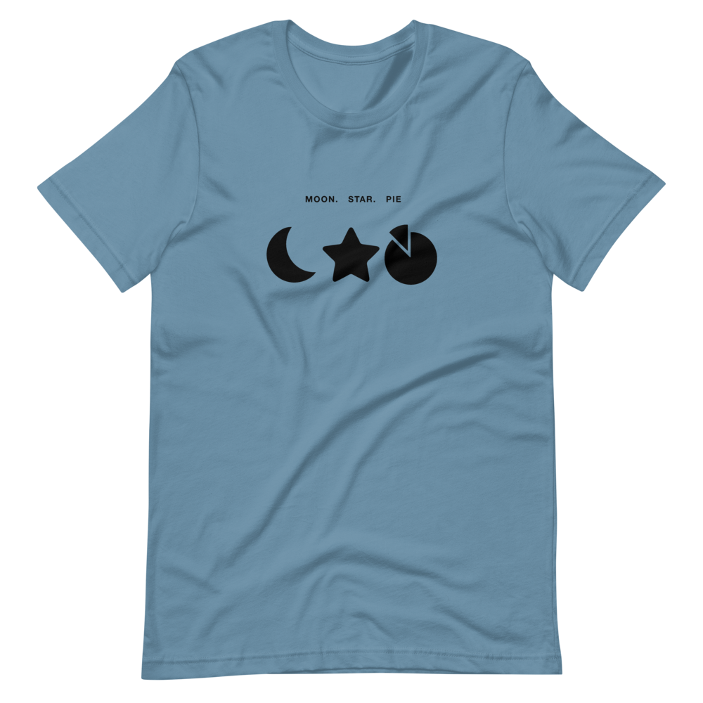 Moon Star Pie Unisex T-Shirt