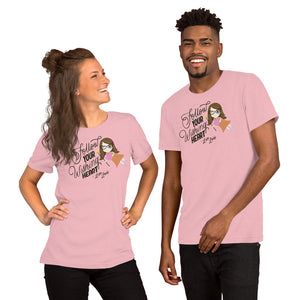 Wishing Heart Short Sleeve Unisex T-Shirt (Light)