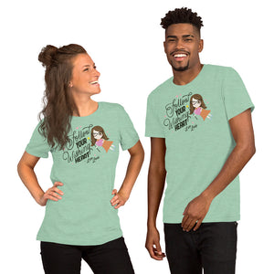 Wishing Heart Short Sleeve Unisex T-Shirt (Light)
