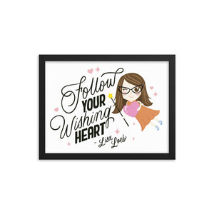 Wishing Heart Framed Poster