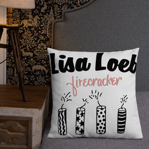 Firecracker Premium Pillow