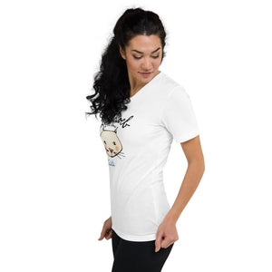 Tails Unisex Short Sleeve V-Neck T-Shirt