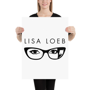 Lisa Loeb Glasses Poster