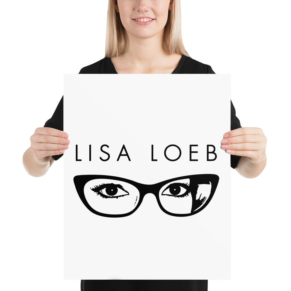 Lisa Loeb Glasses Poster