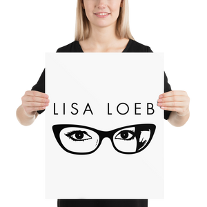 Lisa Loeb Glasses Poster