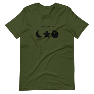 Moon Star Pie Unisex T-Shirt