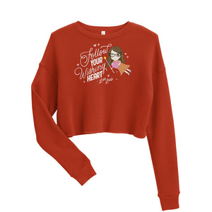 Wishing Heart Crop Sweatshirt