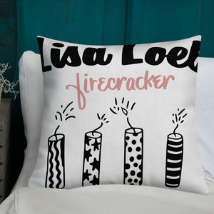 Firecracker Premium Pillow