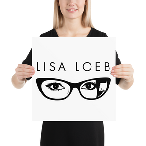 Lisa Loeb Glasses Poster