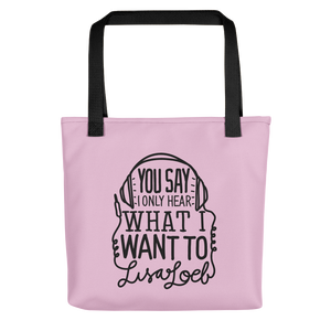 You Say Tote Bag