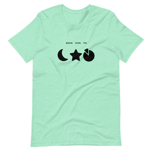 Moon Star Pie Unisex T-Shirt