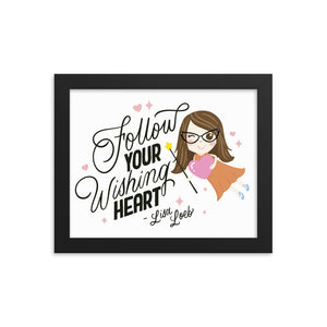 Wishing Heart Framed Poster