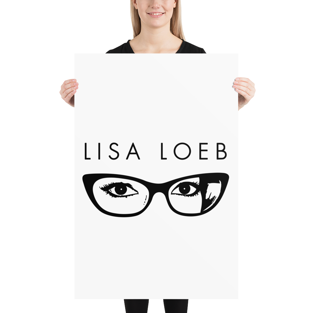 Lisa Loeb Glasses Poster