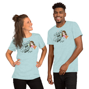Wishing Heart Short Sleeve Unisex T-Shirt (Light)