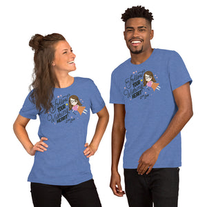 Wishing Heart Short Sleeve Unisex T-Shirt (Light)