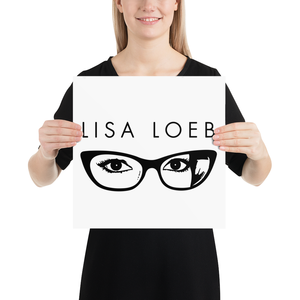 Lisa Loeb Glasses Poster