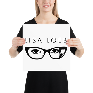 Lisa Loeb Glasses Poster