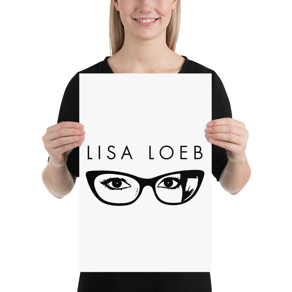 Lisa Loeb Glasses Poster