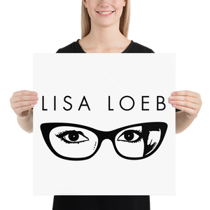 Lisa Loeb Glasses Poster