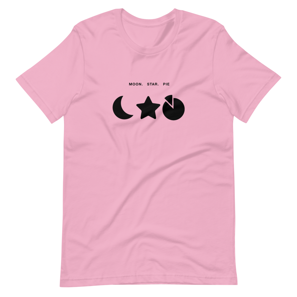 Moon Star Pie Unisex T-Shirt