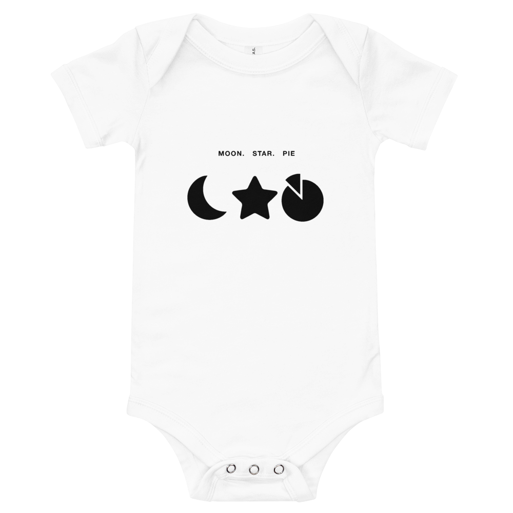 Moon Star Pie Onesie