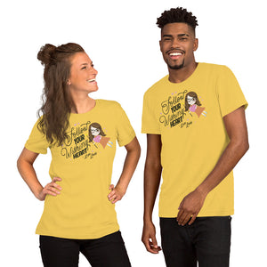 Wishing Heart Short Sleeve Unisex T-Shirt (Light)