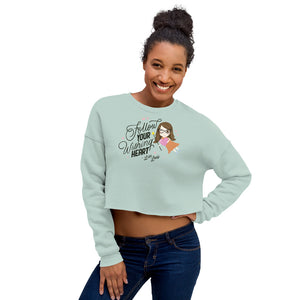 Wishing Heart Crop Sweatshirt