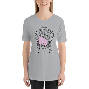 Stay Pink Cat Unisex T-Shirt