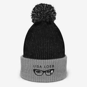 Lisa Loeb Pom-Pom Beanie