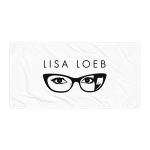 Lisa Loeb Logo Towel