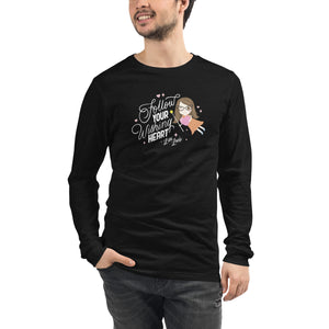 Wishing Heart Unisex Long Sleeve T-Shirt (Dark)